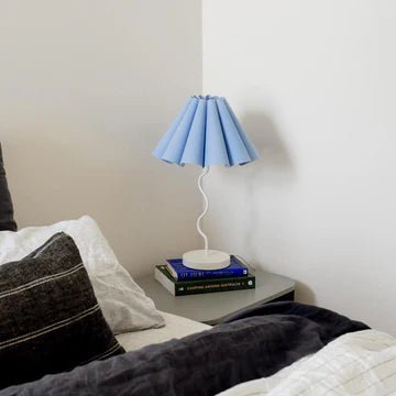 Buy Paola and Joy - Cora Table Lamp - Transquil Blue by Paola & Joy - at Hamish & Grace