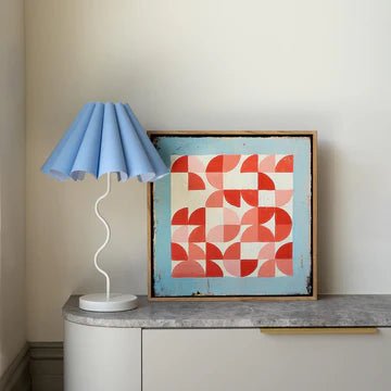 Buy Paola and Joy - Cora Table Lamp - Transquil Blue by Paola & Joy - at Hamish & Grace