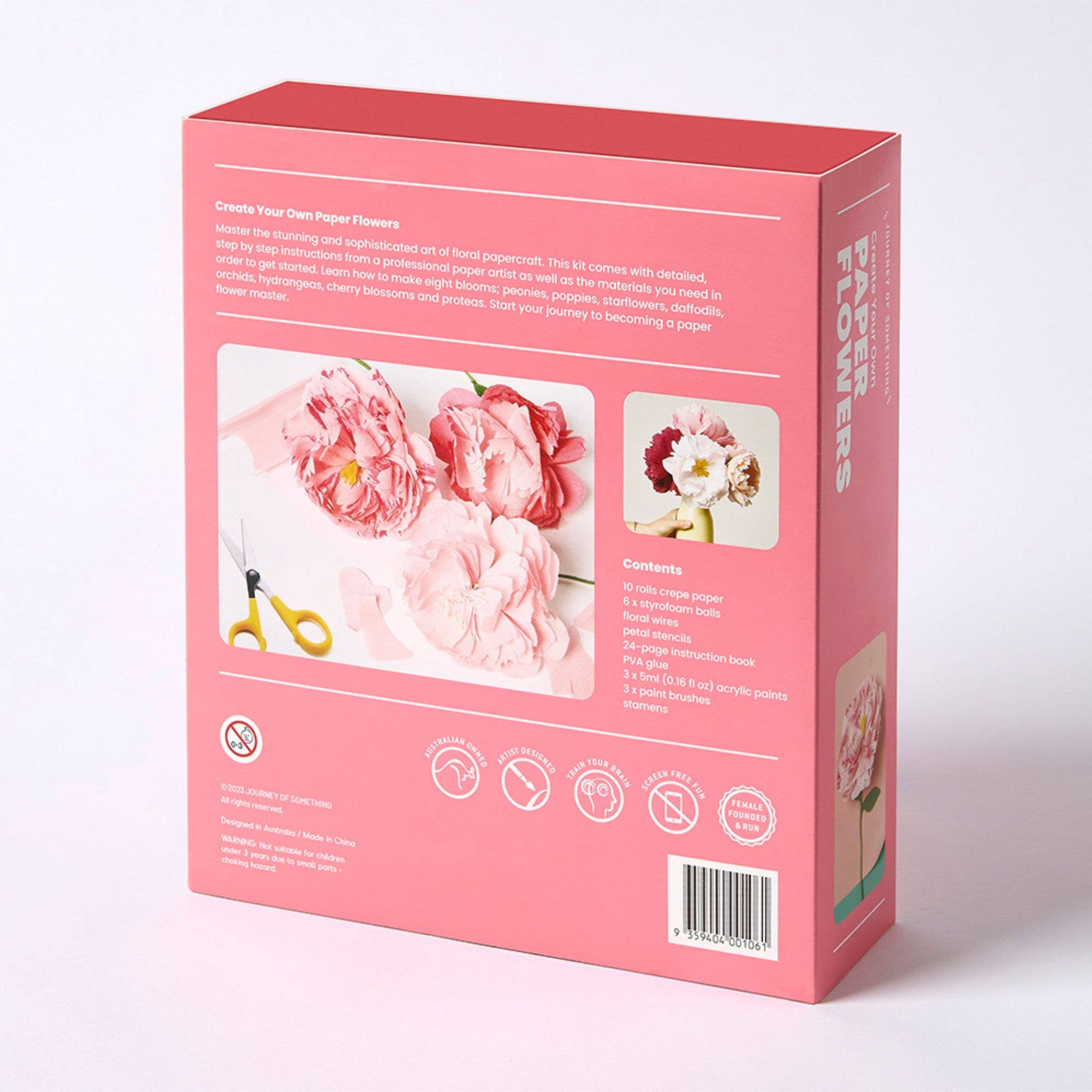 Buy Paper Flower Making Kit by Journey Of Something AU & EU - at Hamish + Grace