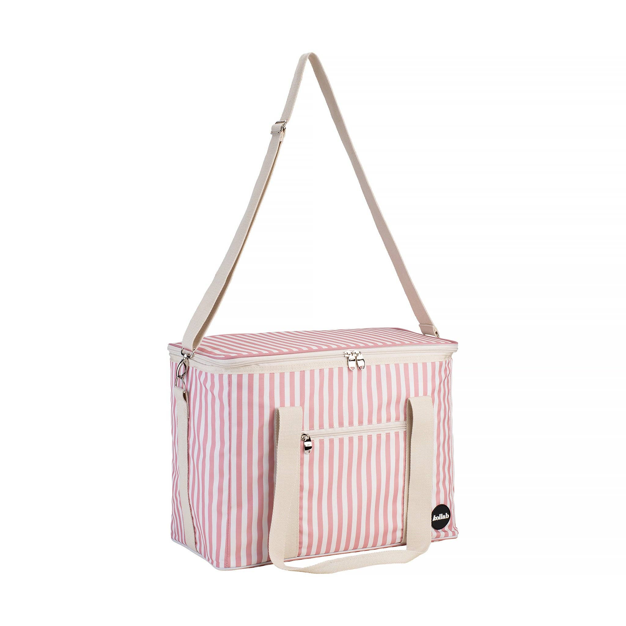 Buy Picnic Bag Rose Stripe by Kollab - at Hamish & Grace