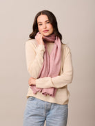 Buy Pink St Moritz Scarf by Tiger Tree - at Hamish & Grace