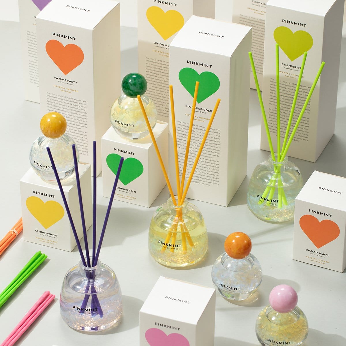 Pinkmint Candle Homewares Blooming Solo Room Spray Crystal Infused 