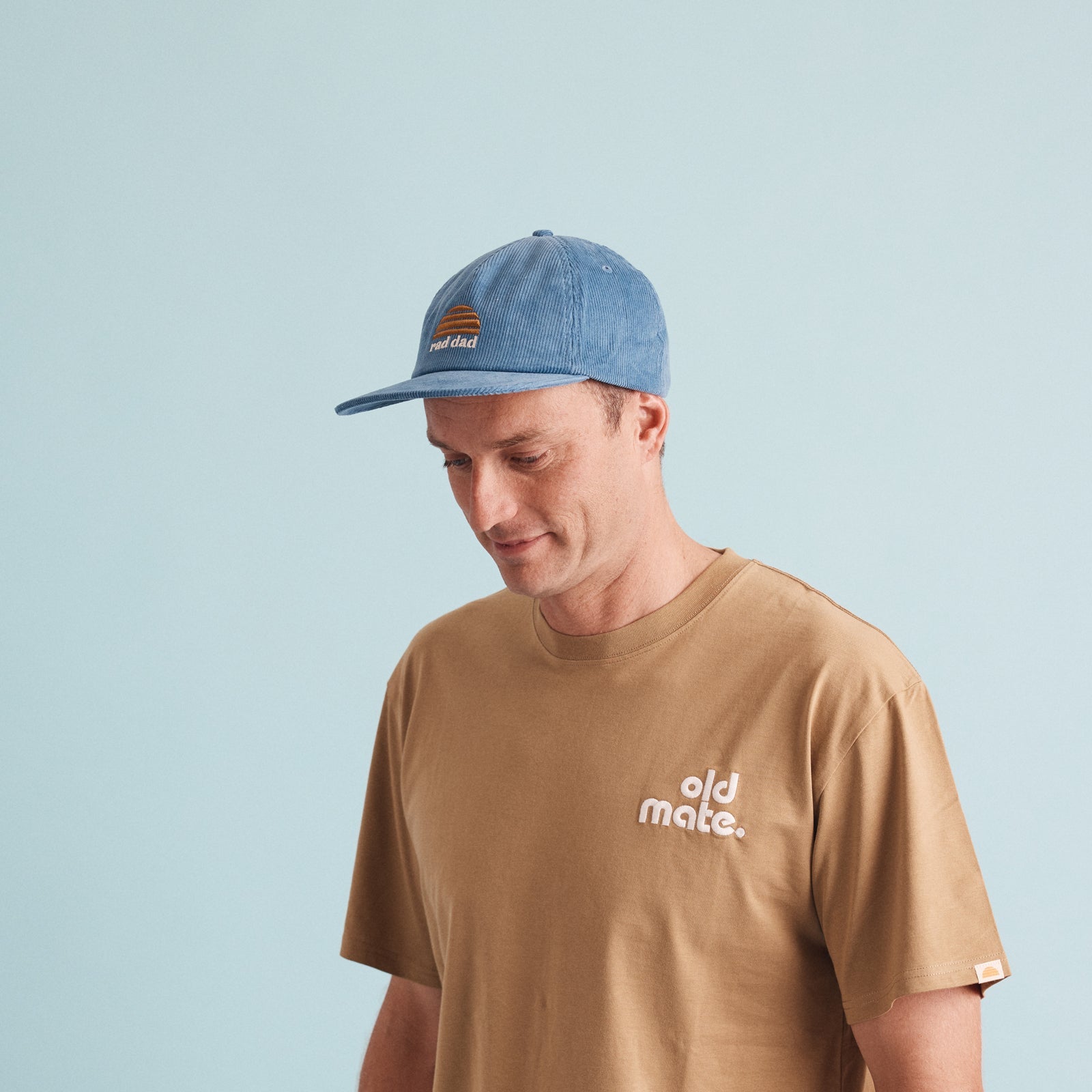 Buy Rad Dad Baseball Cap - Denim Blue by Banabae - at Hamish + Grace