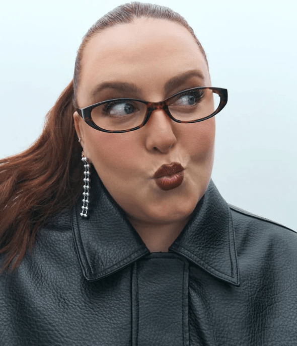 Buy Reality Eyewear - Velvet Kitten Blu Light Blocker - Turtle by Reality Eyewear - at Hamish + Grace