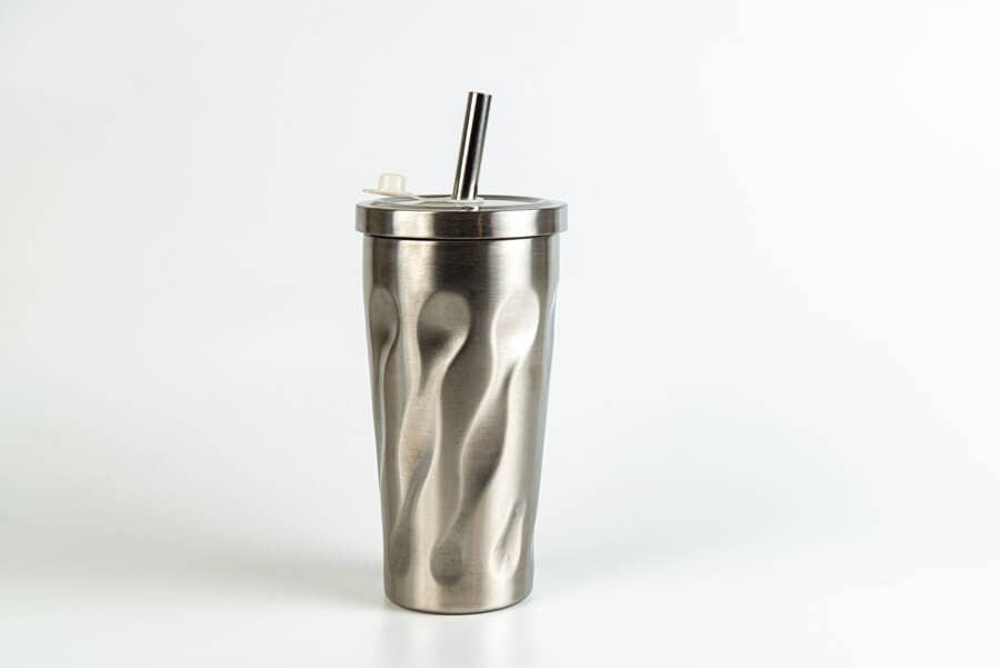 Buy Reusable Drinking Cup with Straw by Goodly Gosh - at Hamish & Grace