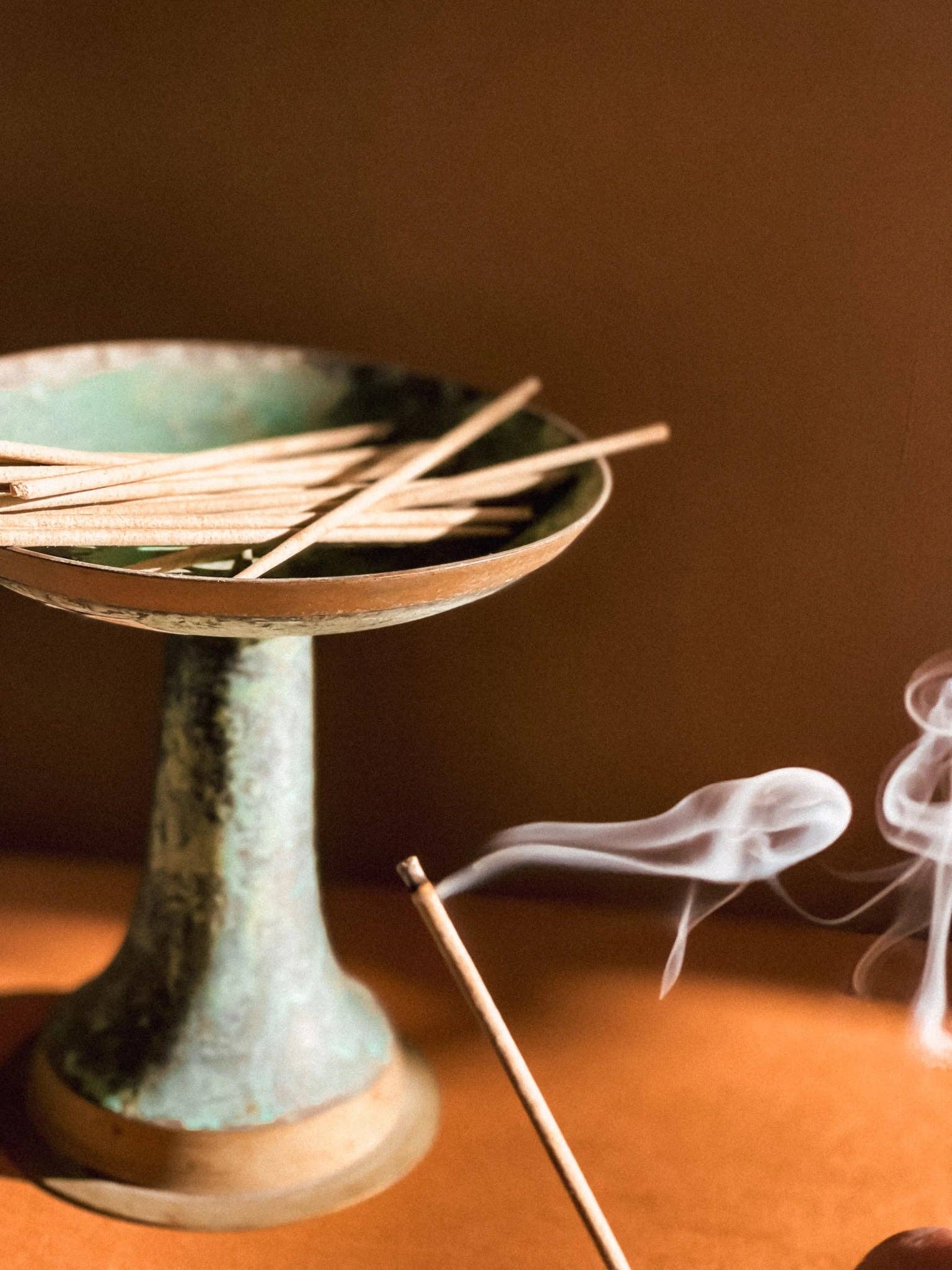 Buy Rituals for the Unraveling Mind Incense | Grounded Collection: Coloured box by Urganiqa - at Hamish + Grace