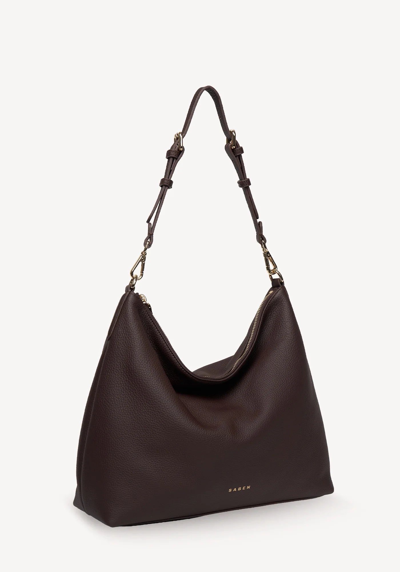 Buy Saben - Miki Shoulder Bag Chocolate by Saben - at Hamish + Grace
