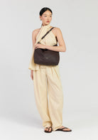 Buy Saben - Miki Shoulder Bag Chocolate by Saben - at Hamish + Grace
