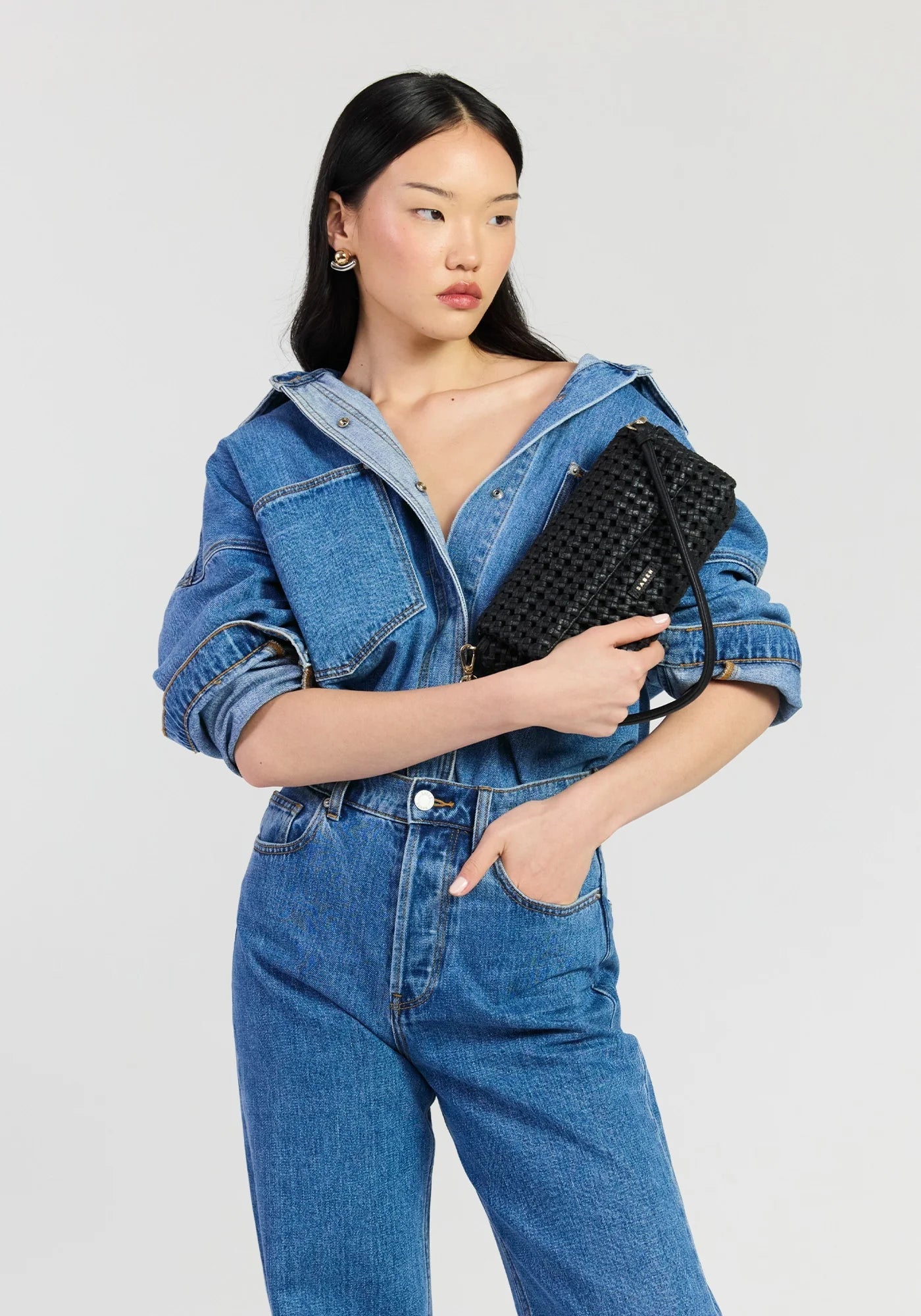 Buy Saben - Milla Shoulder Bag Black by Saben - at Hamish + Grace