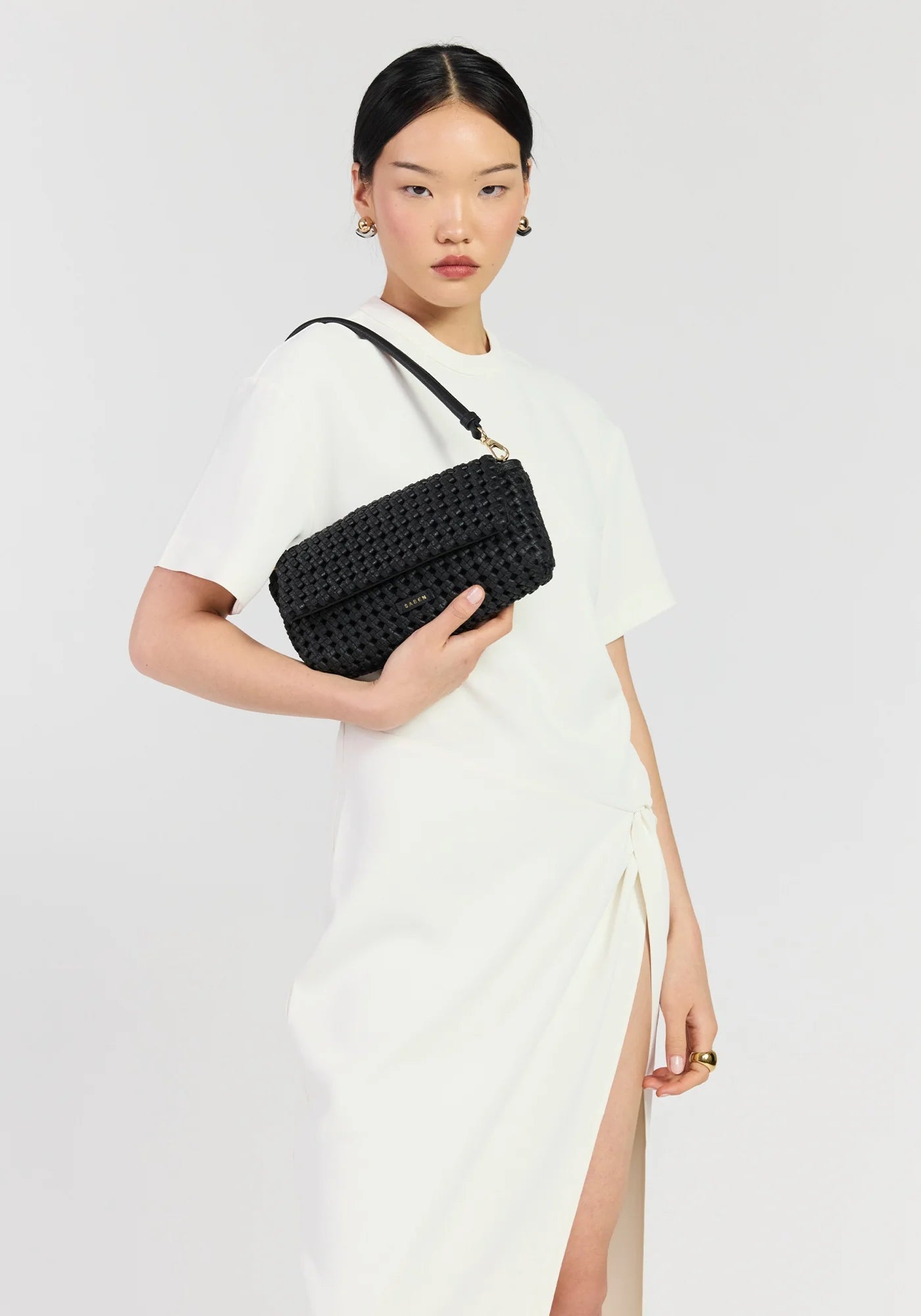 Buy Saben - Milla Shoulder Bag Black by Saben - at Hamish + Grace