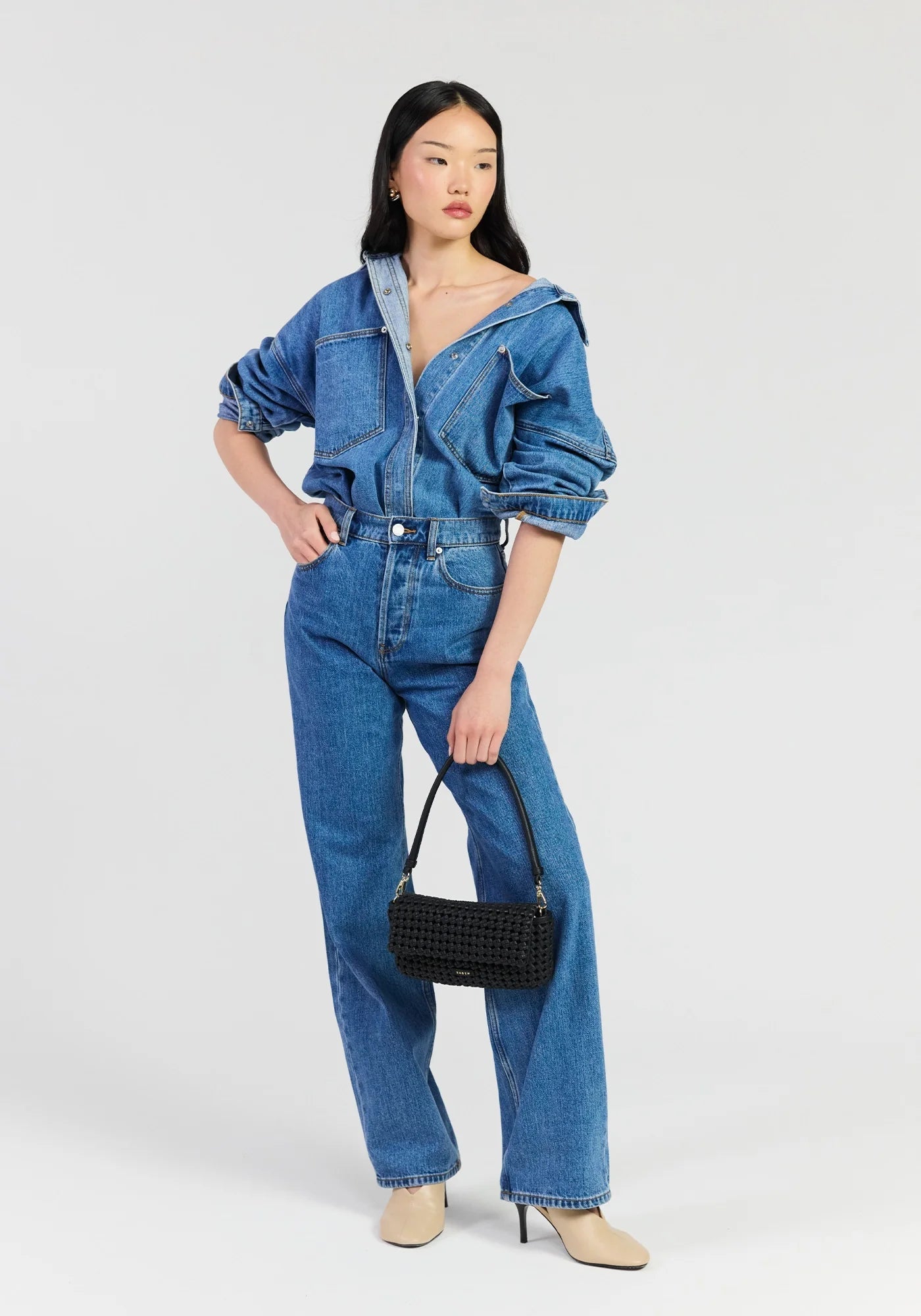 Buy Saben - Milla Shoulder Bag Black by Saben - at Hamish + Grace