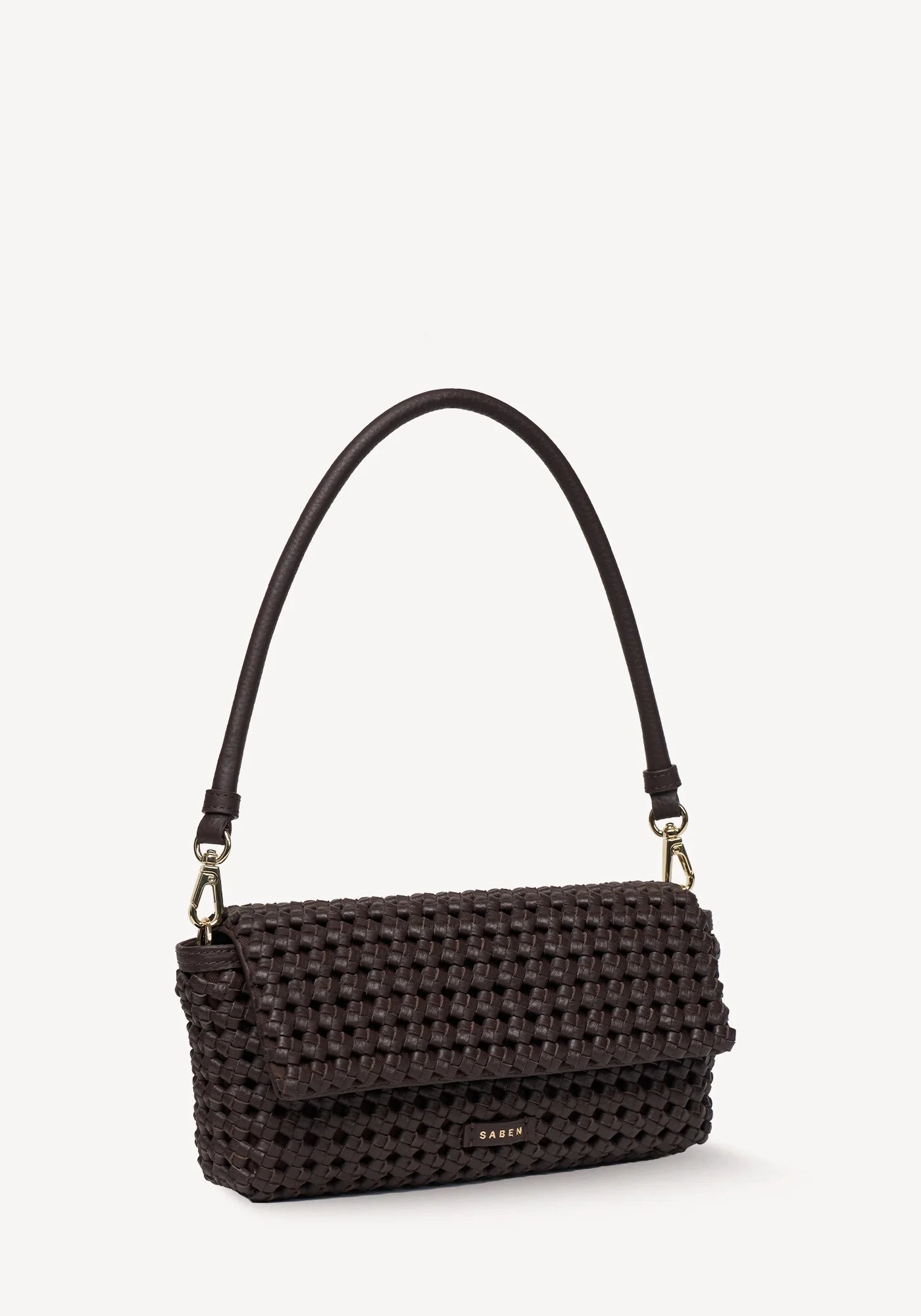 Buy Saben - Milla Shoulder Bag Chocolate by Saben - at Hamish + Grace
