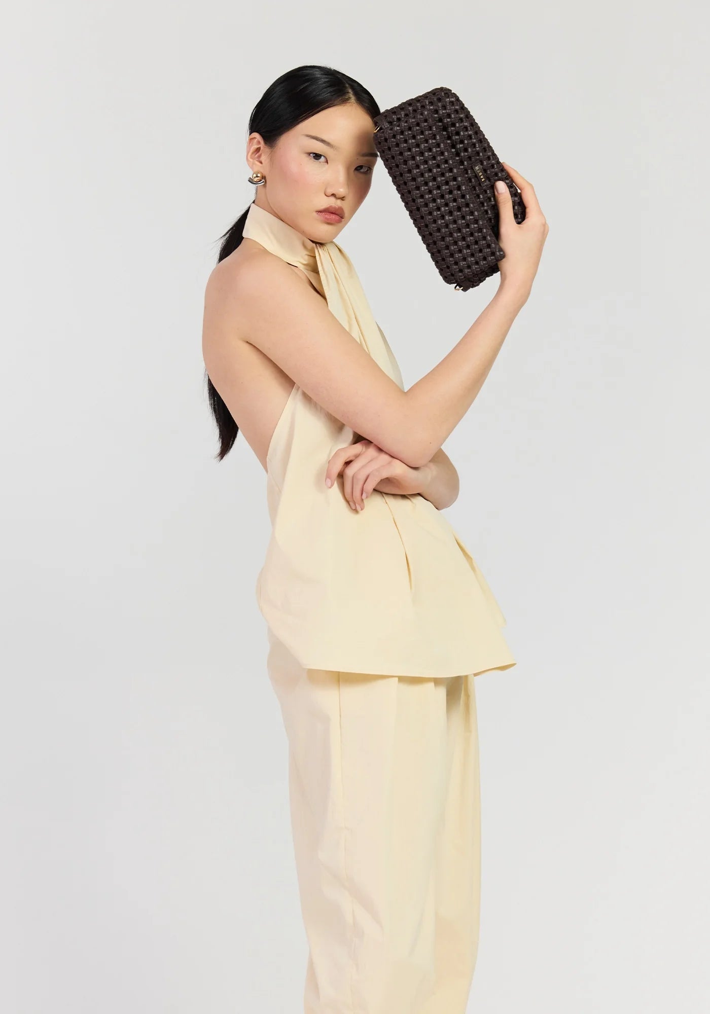 Buy Saben - Milla Shoulder Bag Chocolate by Saben - at Hamish + Grace