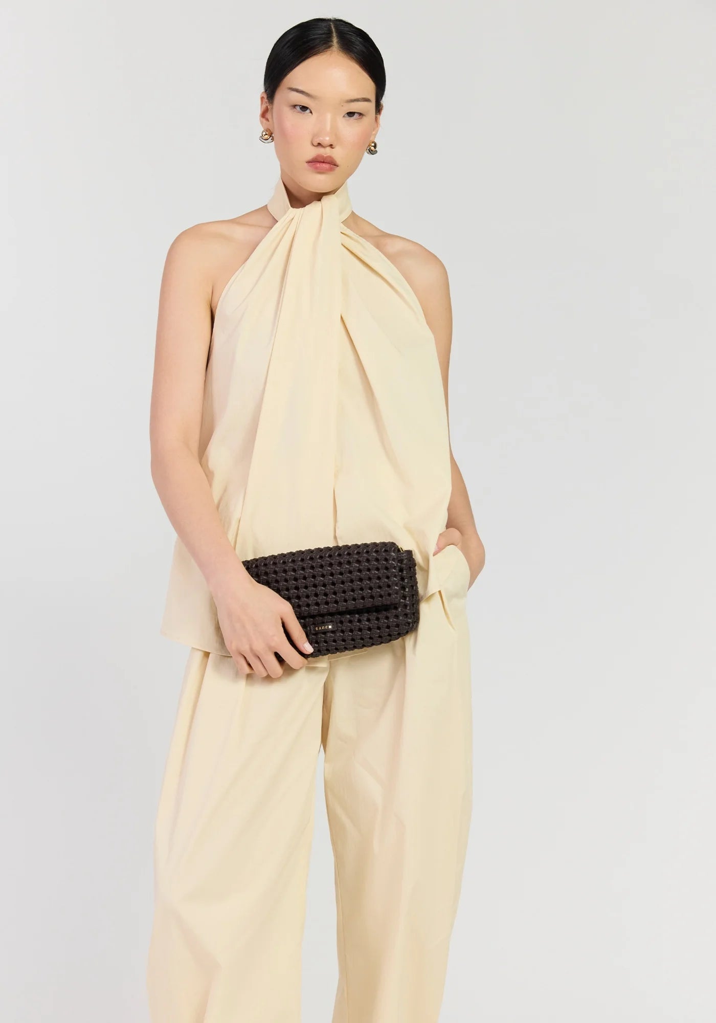 Buy Saben - Milla Shoulder Bag Chocolate by Saben - at Hamish + Grace