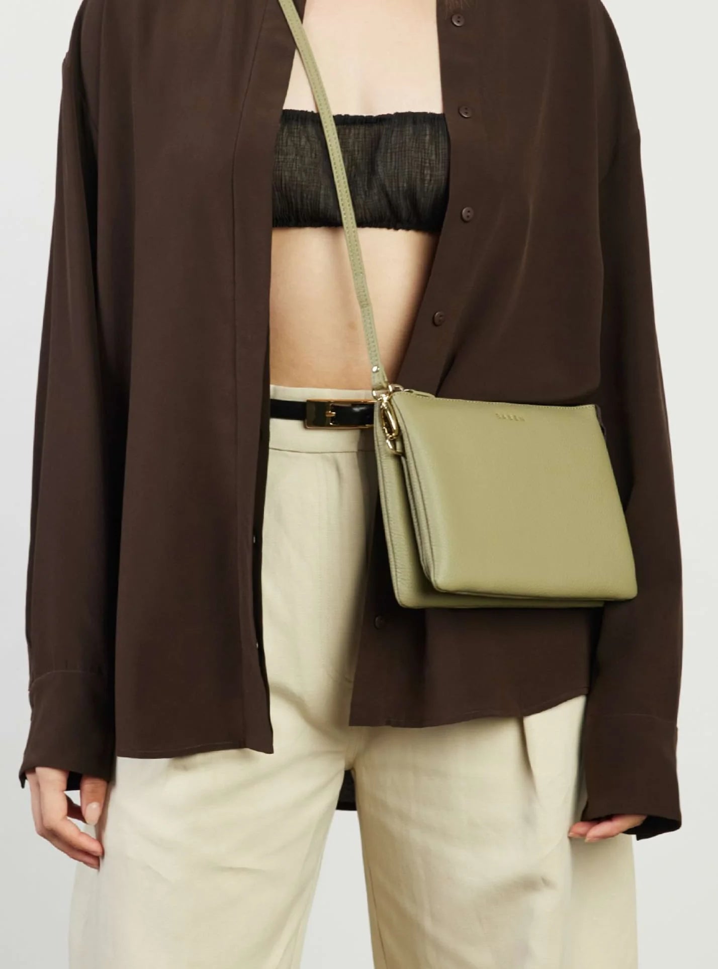 Buy Saben - Tilly's Big Sis Crossbody Willow by Saben - at Hamish + Grace