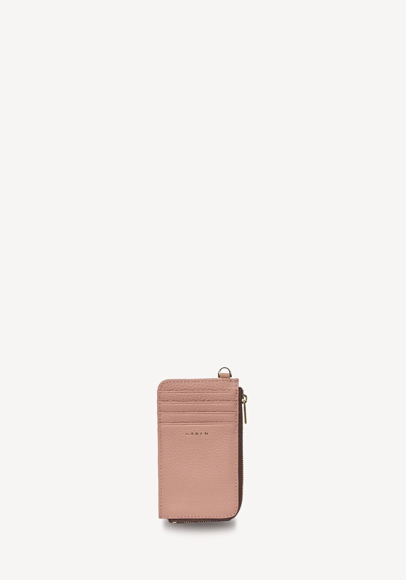 Buy Saben - Winona Card Holder Rosewater by Saben - at Hamish + Grace