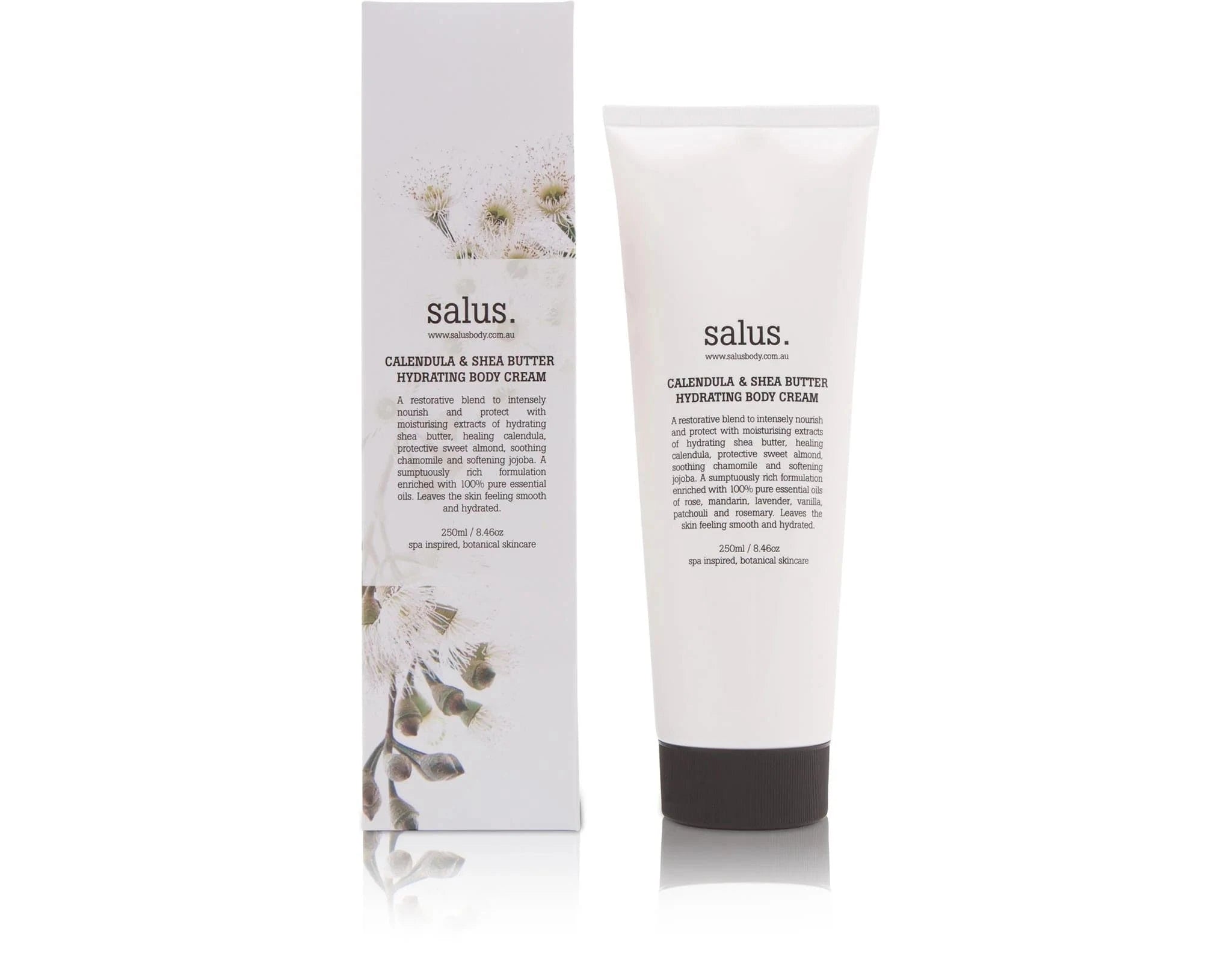 Salus Body Bath + Body 250 Salus - Calendula & Shea Butter Hydrating Body Cream