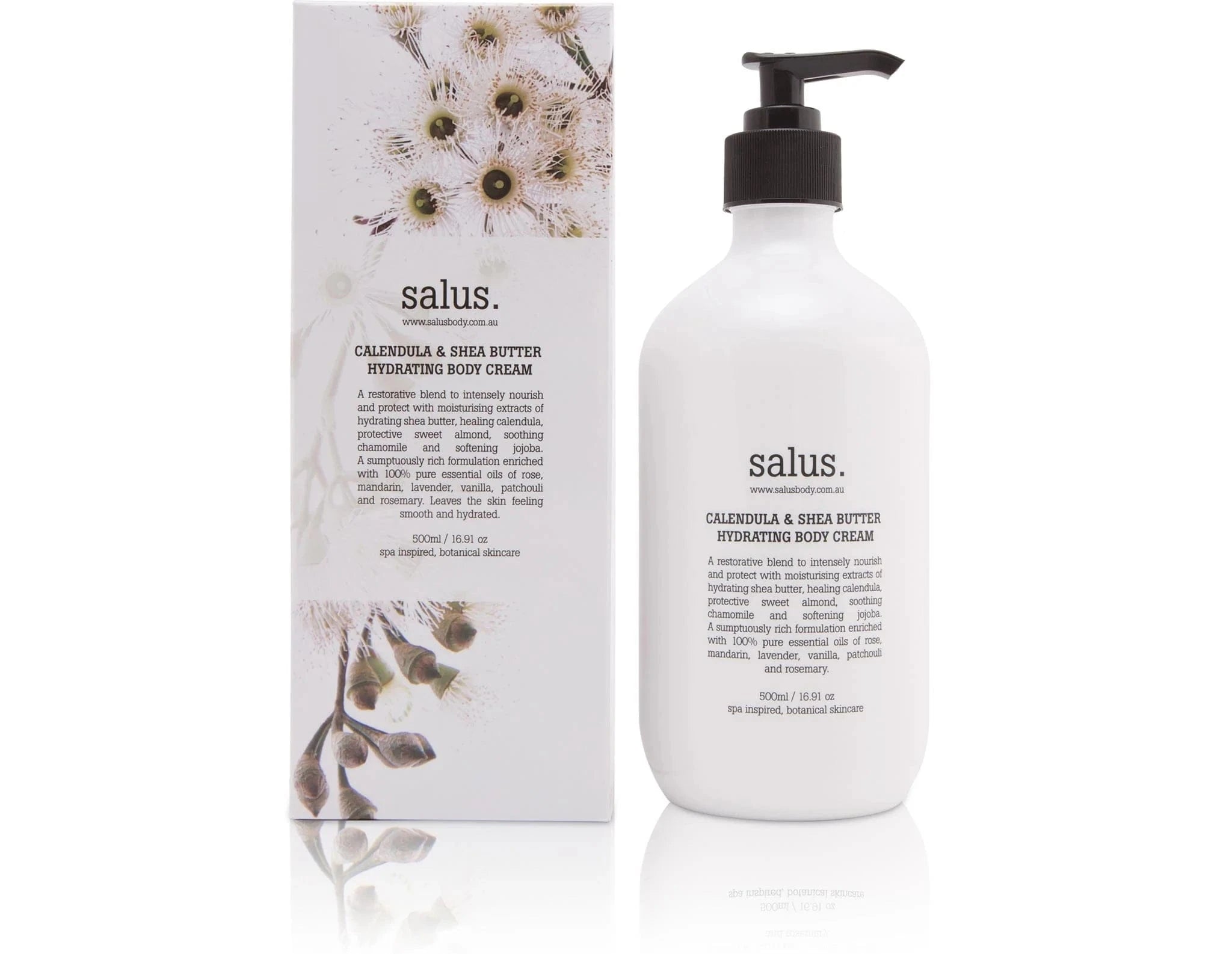 Salus Body Bath + Body Salus - Calendula & Shea Butter Hydrating Body Cream 500ml