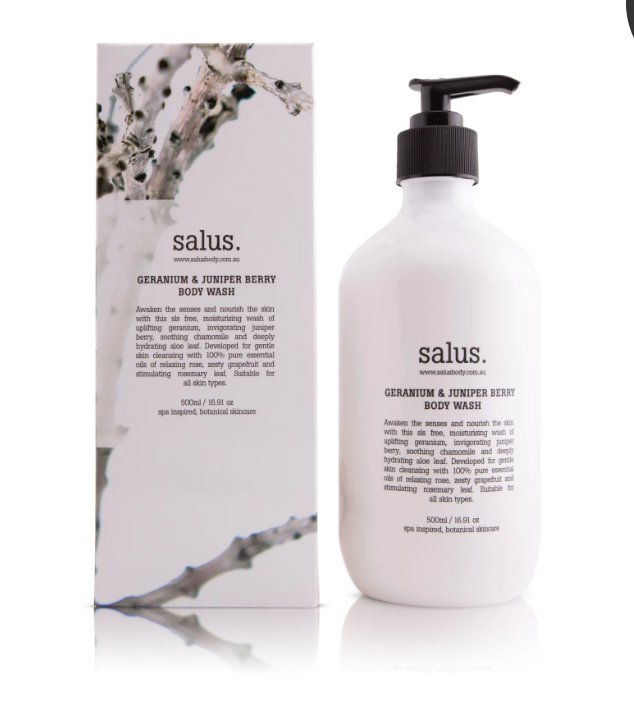 Buy Salus - Geranium & Juniper Berry Body Wash by Salus Body - at Hamish & Grace