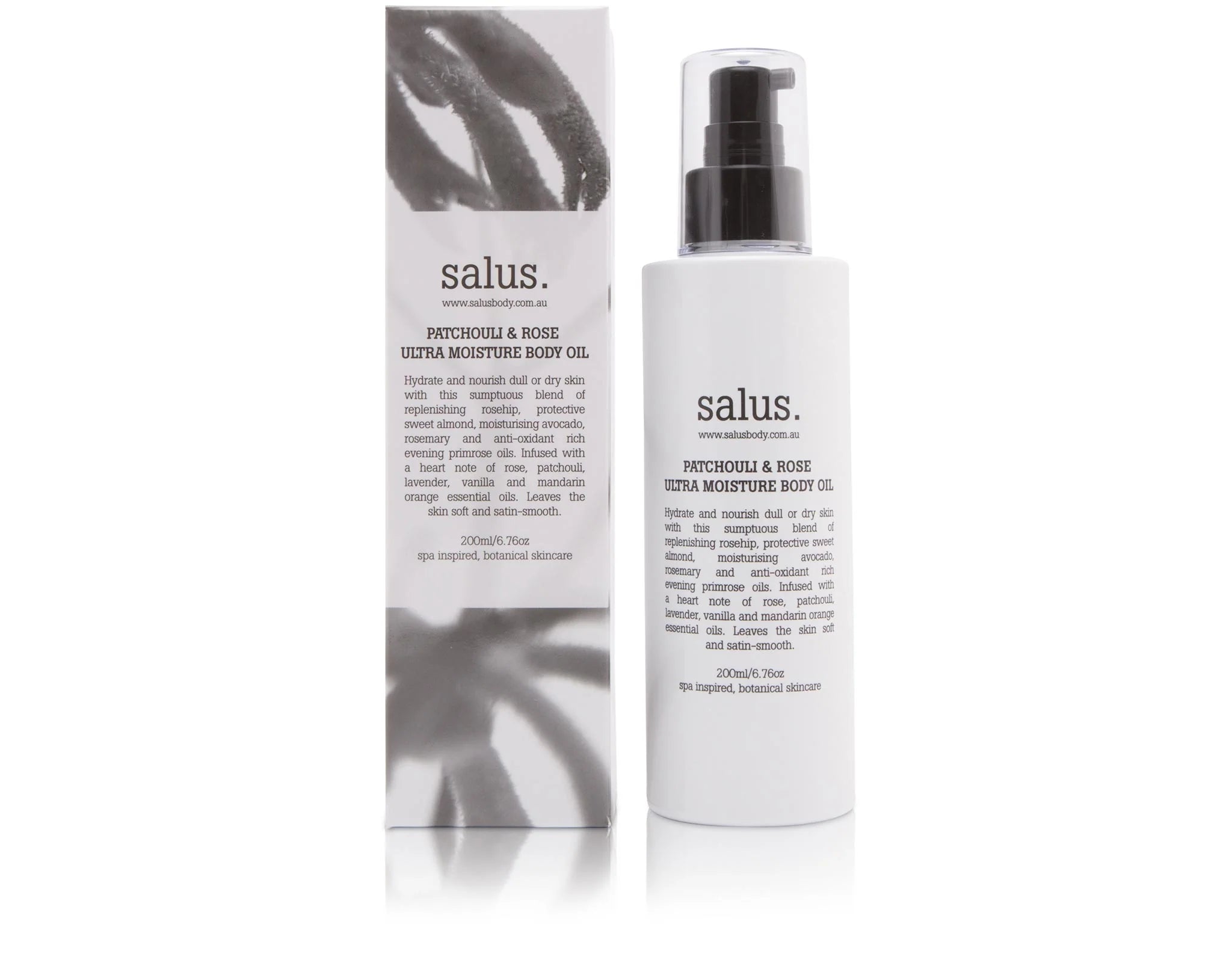 Buy Salus - Patchouli & Rose Ultra Moisture Body Oil by Salus Body - at Hamish & Grace