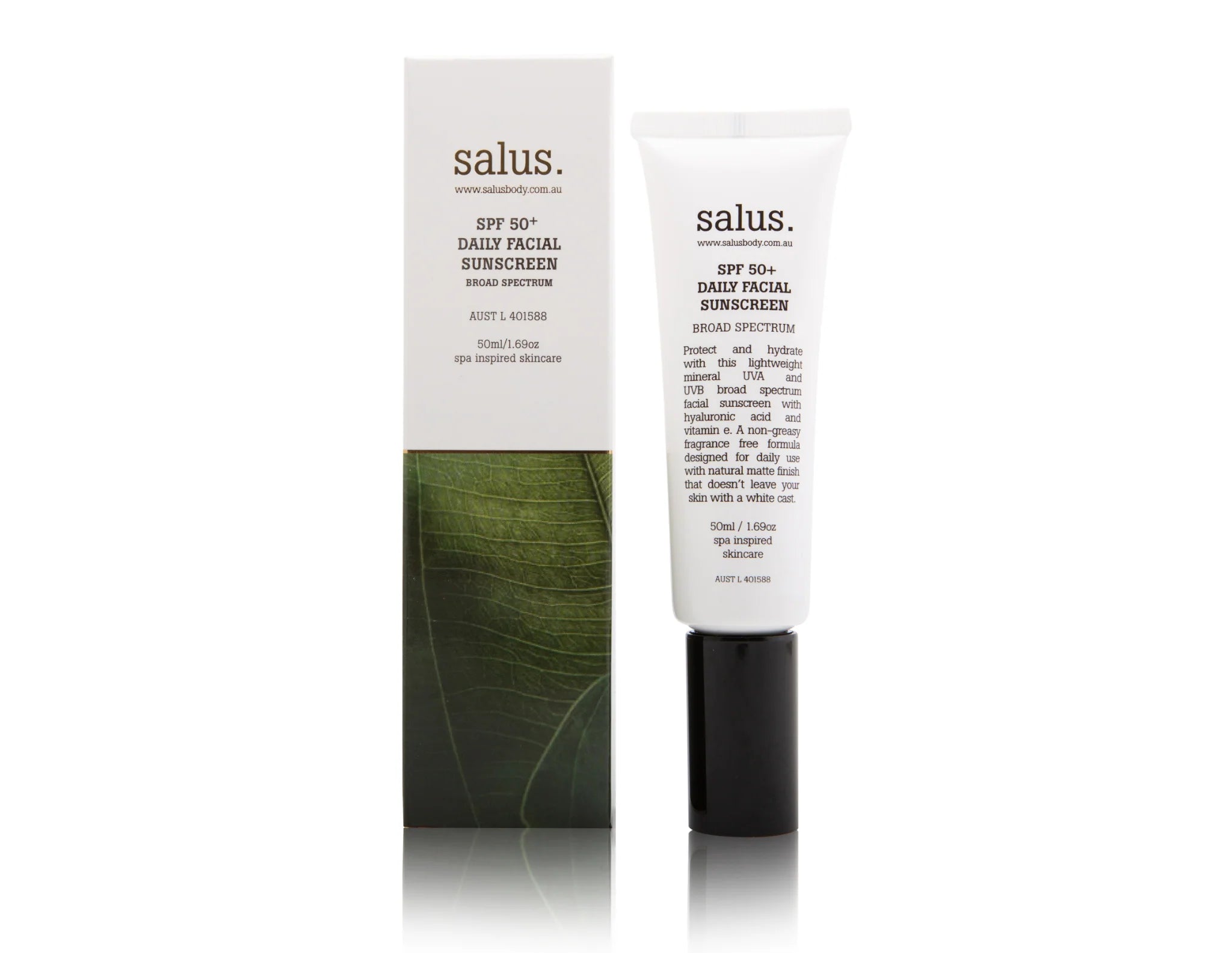 Buy Salus - SPF50+ Daily Facial Sunscreen - Broad Spectrum by Salus Body - at Hamish & Grace