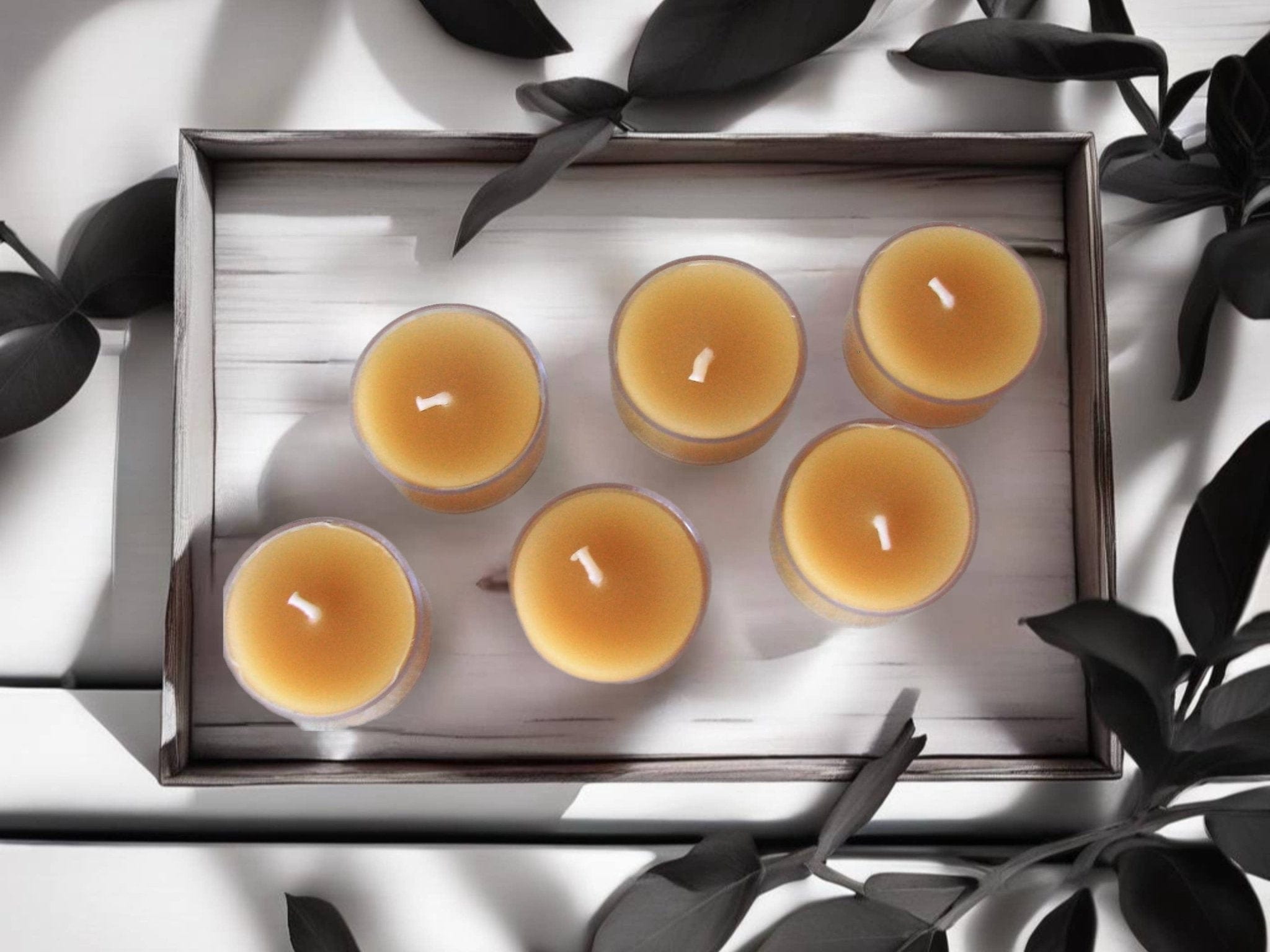 Serenes Beeswax Chandlery Homeware Beeswax Tea Light Candles | Box of 6