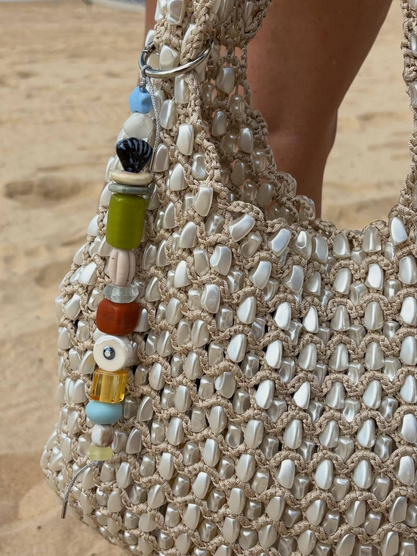 Buy Sirena Pearl Beaded Bag by Aelia - at Hamish + Grace