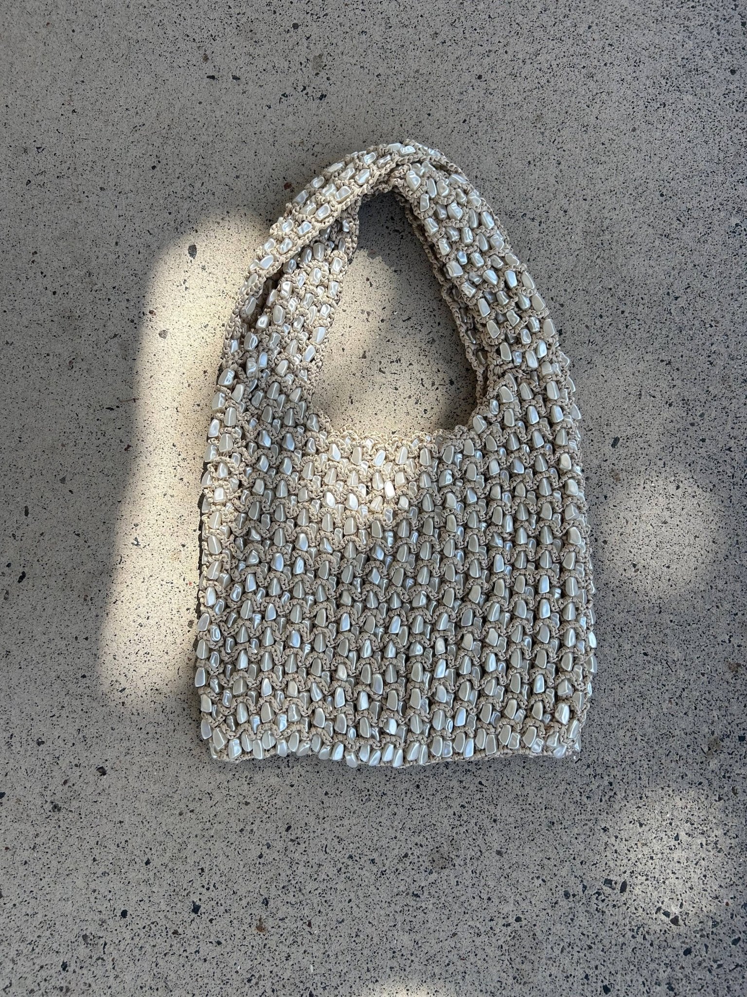 Buy Sirena Pearl Beaded Bag by Aelia - at Hamish + Grace