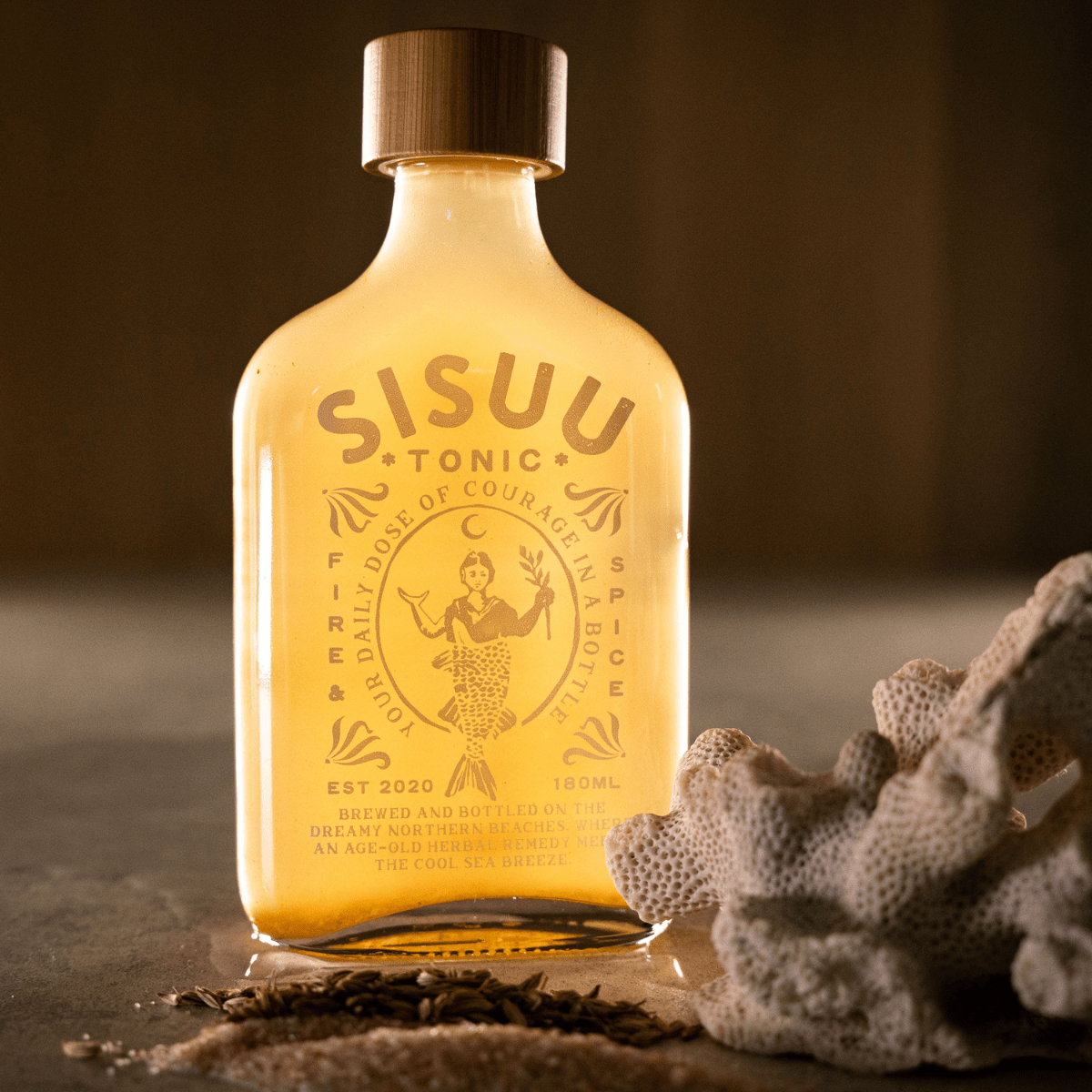 Buy SISUU Tonic - Fire & Spice - 180ml by SISUU - at Hamish & Grace