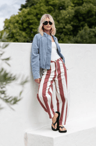 Buy Smaibulin - Stripe Red/White by Smaibulin - at Hamish + Grace