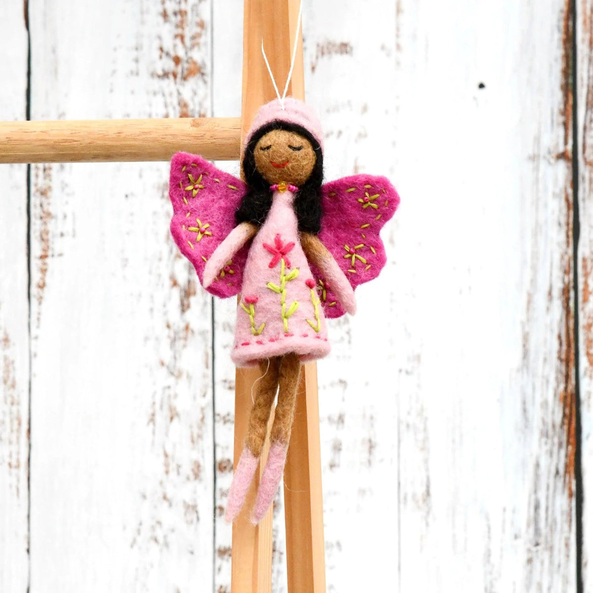 Buy Tara Treasure - Felt Angel Fairy - Light Pink Dress by Tara Teasures - at Hamish + Grace
