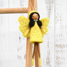 Buy Tara Treasure - Felt Angel Fairy - Yellow Dress by Tara Teasures - at Hamish + Grace