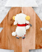 Buy Tara Treasures - Christmas Ornament - Felt Cute Lamb With Candy Cane by Tara Teasures - at Hamish + Grace