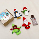 Buy Tara Treasures - Christmas Santa, Finger Puppet Set by Tara Teasures - at Hamish + Grace