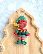 Buy Tara Treasures - Felt Christmas Elf Ornament by Tara Teasures - at Hamish + Grace