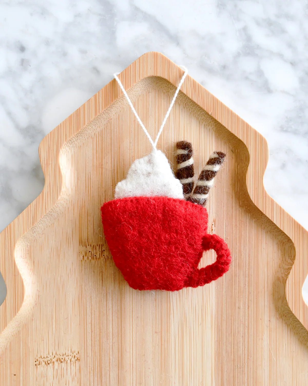 Buy Tara Treasures - Felt Christmas Hot Cacao Ornament by Tara Teasures - at Hamish + Grace