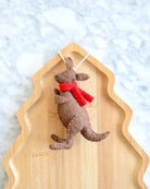 Buy Tara Treasures - Felt Christmas Kangaroo with Joey Ornament by Tara Teasures - at Hamish + Grace