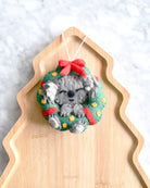Buy Tara Treasures - Felt Christmas Koala in Wreath Ornament by Tara Teasures - at Hamish + Grace