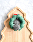 Buy Tara Treasures - Felt Christmas Koala in Wreath Ornament by Tara Teasures - at Hamish + Grace