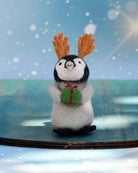 Buy Tara Treasures - Felt Christmas Penguin with Present Toy by Tara Teasures - at Hamish + Grace