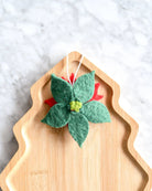 Buy Tara Treasures - Felt Christmas Poinsettia Flower Ornament by Tara Teasures - at Hamish + Grace