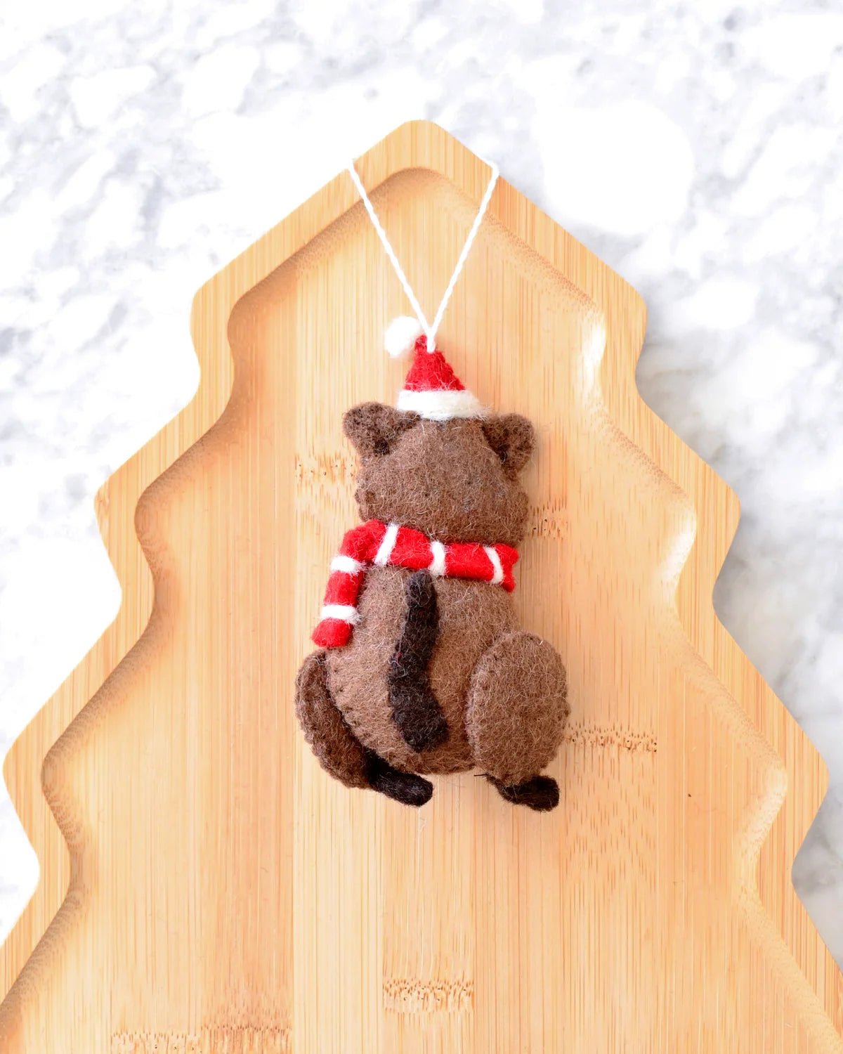 Buy Tara Treasures - Felt Christmas Quokka with Joey Ornament by Tara Teasures - at Hamish + Grace