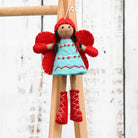 Buy Tara Treasures - Felt Greetings Fairy - Blue Dress by Tara Teasures - at Hamish + Grace