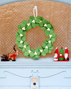 Buy Tara Treasures - Felt Mistletoe Wreath with White Berries by Tara Teasures - at Hamish + Grace