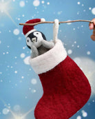Buy Tara Treasures - Felt Penguin in Stocking Toy by Tara Teasures - at Hamish + Grace