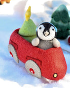 Buy Tara Treasures - Felt Penguin in Toy Car and Christmas Tree by Tara Teasures - at Hamish + Grace