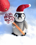 Buy Tara Treasures - Felt Penguin with Festoon Light Bulbs Toy by Tara Teasures - at Hamish + Grace
