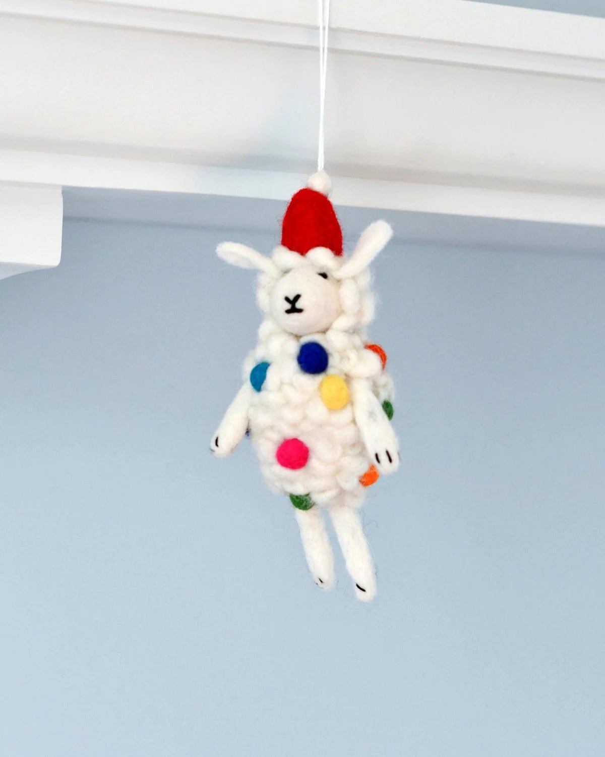 Buy Tara Treasures - Felt Sheep Lamb Christmas Ornament by Tara Teasures - at Hamish + Grace