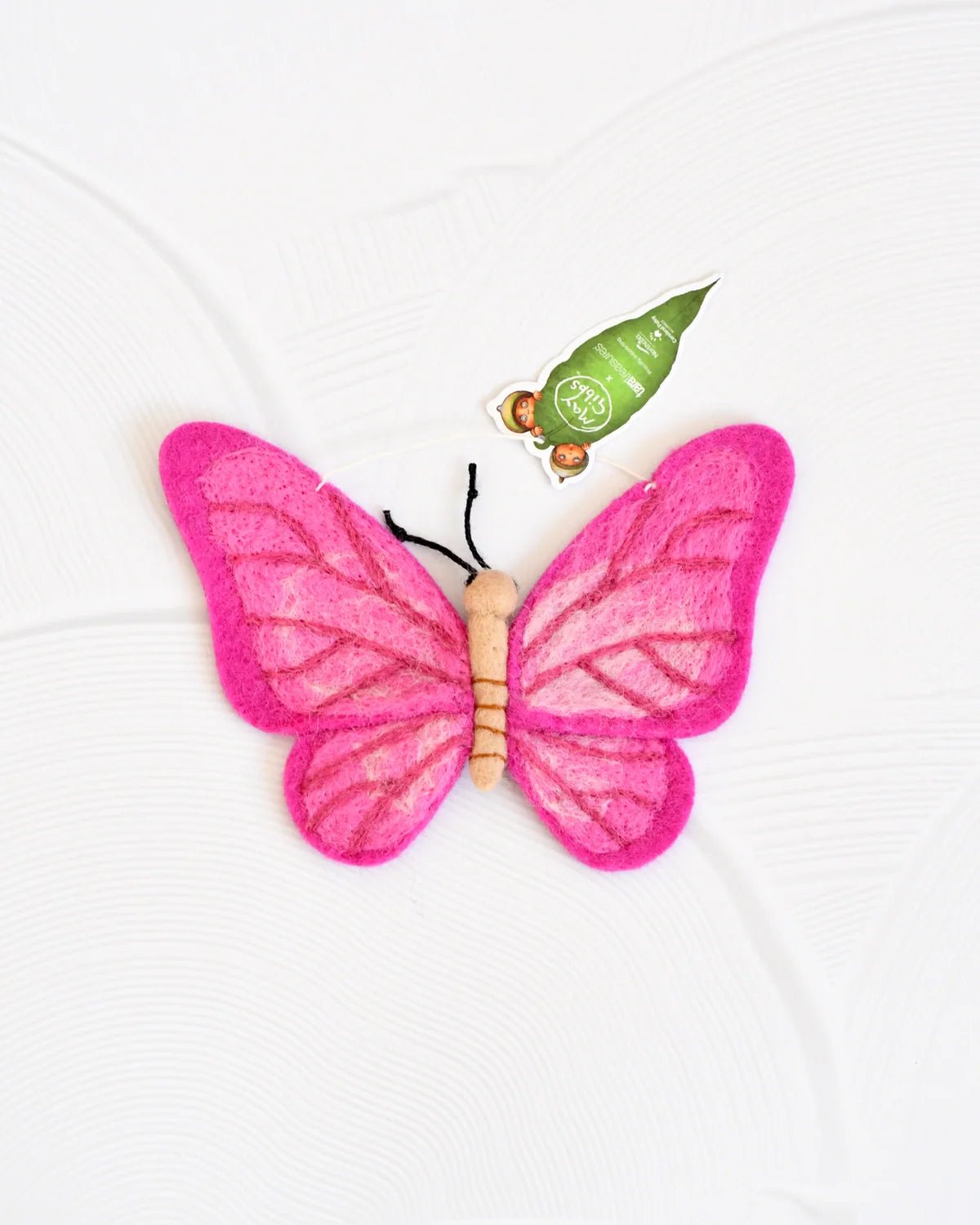 Buy Tara Treasures - May Gibbs Gumnut Babies, Bright Pink Butterfly Ornament by Tara Teasures - at Hamish + Grace