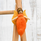 Buy Tara Treasures - Needle Felted Fairy - Orange Dress by Tara Teasures - at Hamish + Grace
